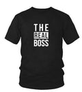 DIY men's loose fit round neck T-shirt with graphic print design in sizes S to 3XL