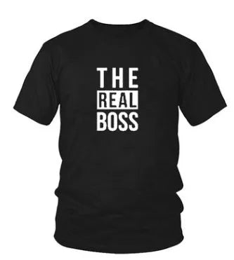 DIY men's loose fit round neck T-shirt with graphic print design in sizes S to 3XL