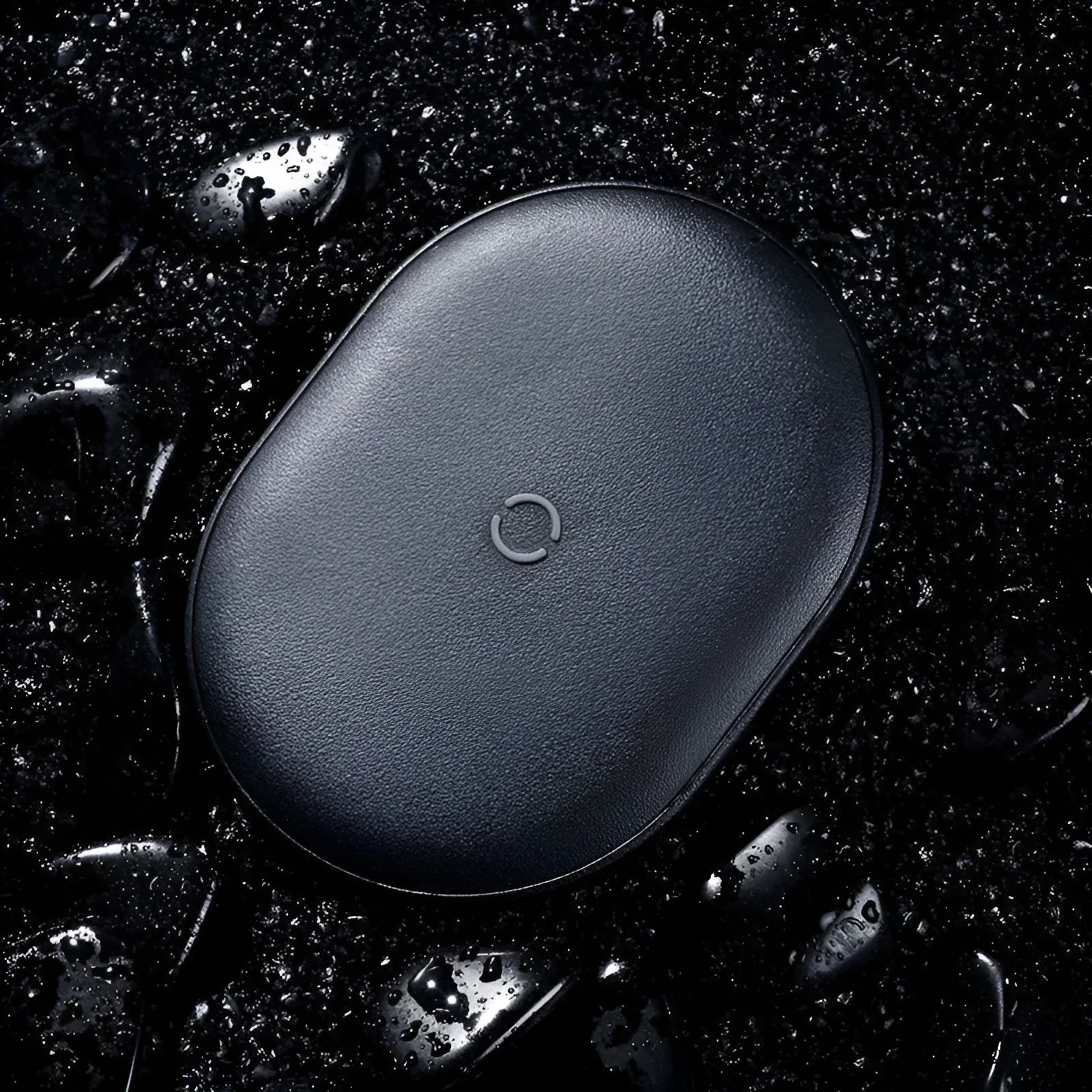 Baseus Rough 15W wireless charging pad in black or white with Type-C port