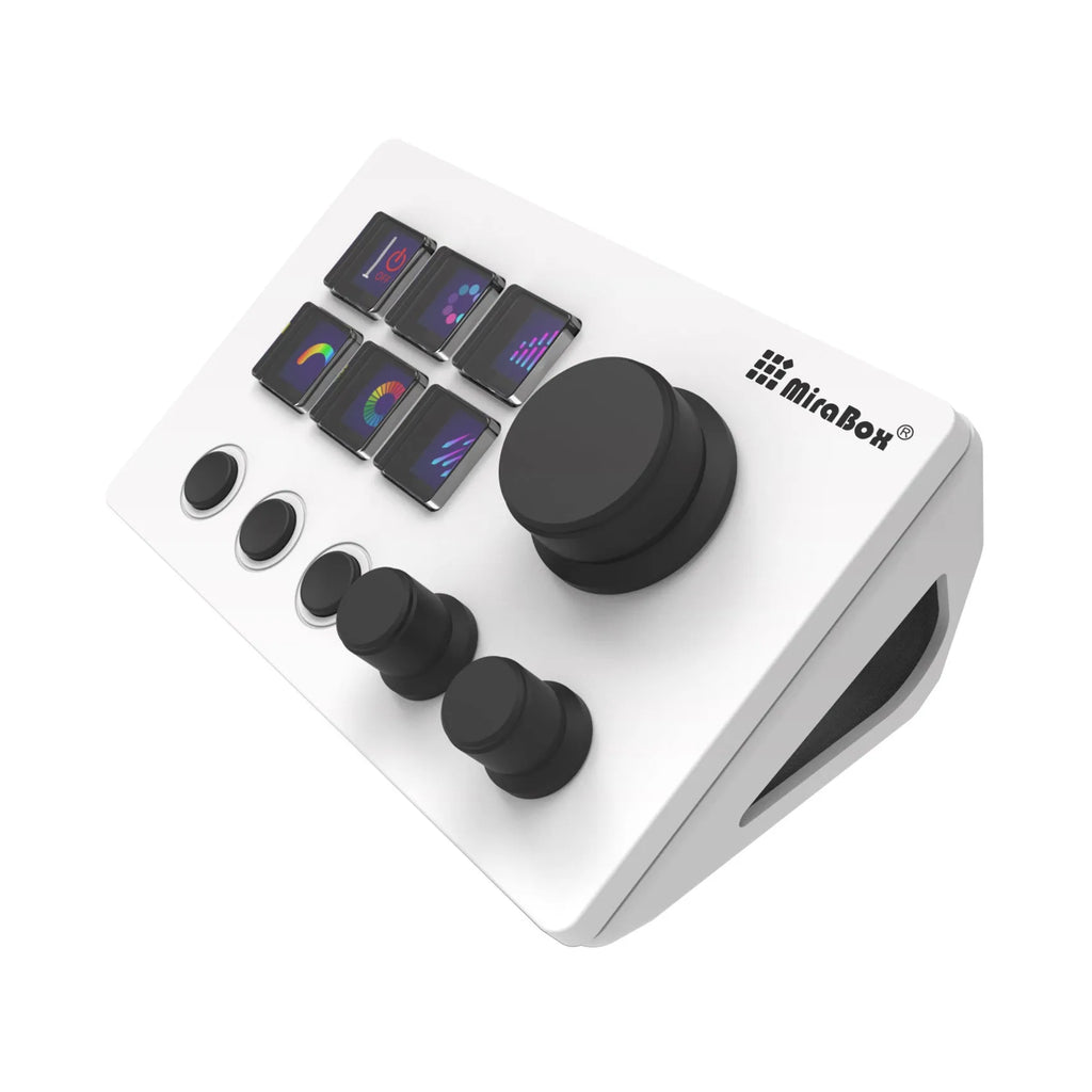 Visual Keyboard N3 silicone USB keypad with mounting bracket in black or white colour