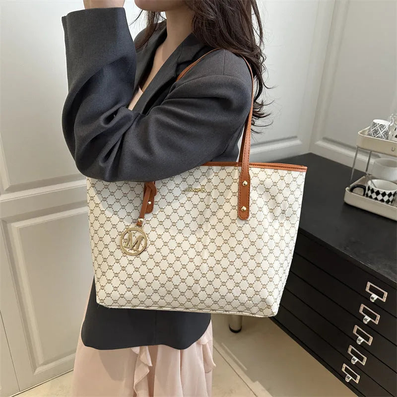 Western style shoulder bag in PU leather with sewing thread detail showing black colour option