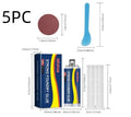 85ml metal repair glue cartridge with push rod, scraper and sandpaper for stainless steel copper aluminium