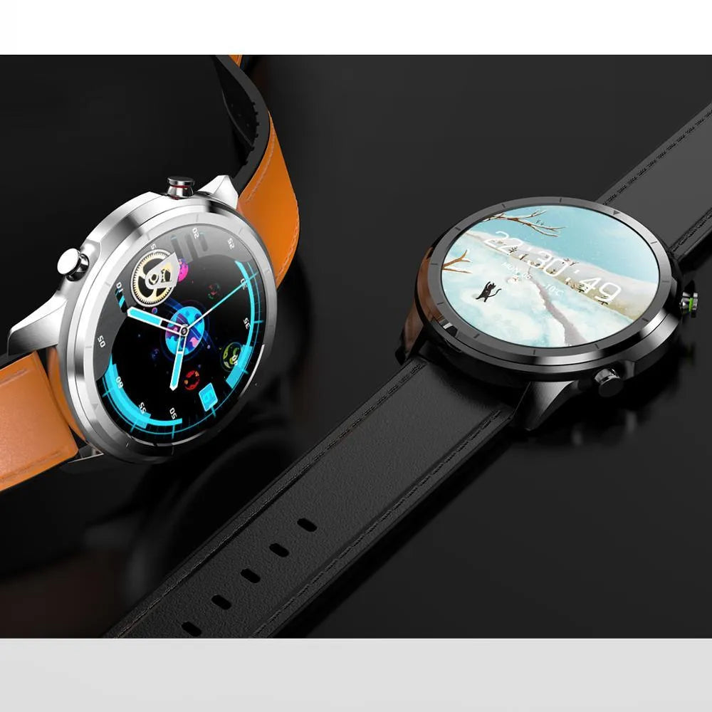 LEMFO LF26 smart bracelet with 1.3-inch screen shown in five colour options