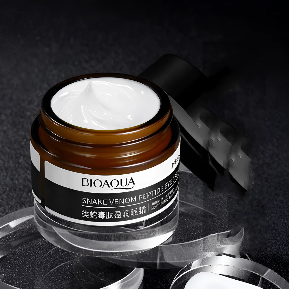 30g peptide firming eye cream in standard packaging for dark circle treatment