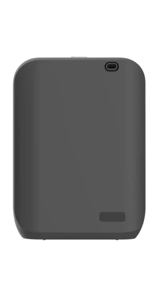 White HVAC wall mount essential oil diffuser with 150ml capacity and smartphone app control interface