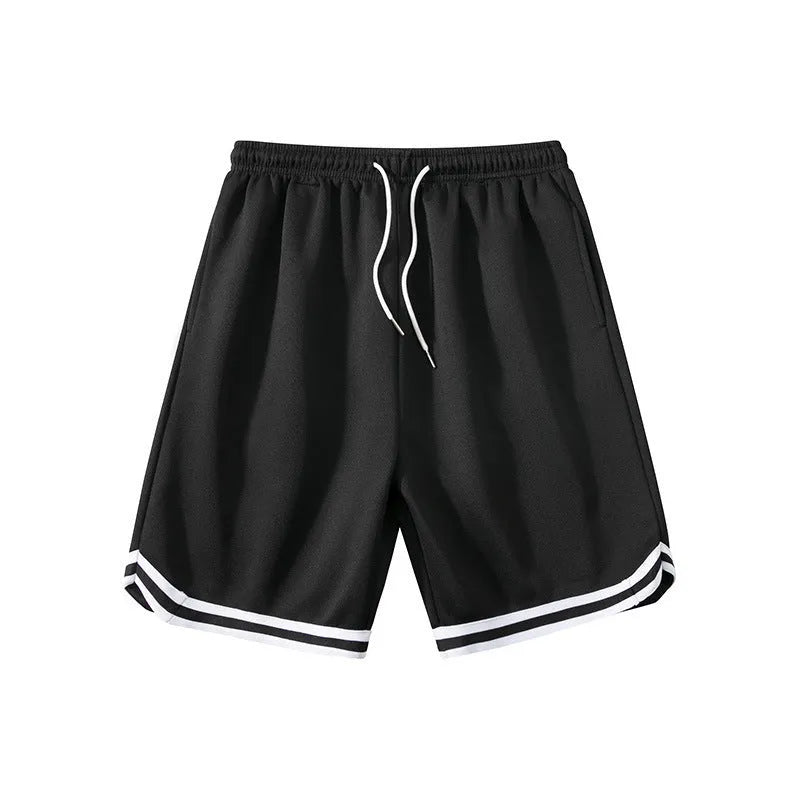 Men's polyester summer shorts in loose fit style available in multiple colours for sports and casual wear