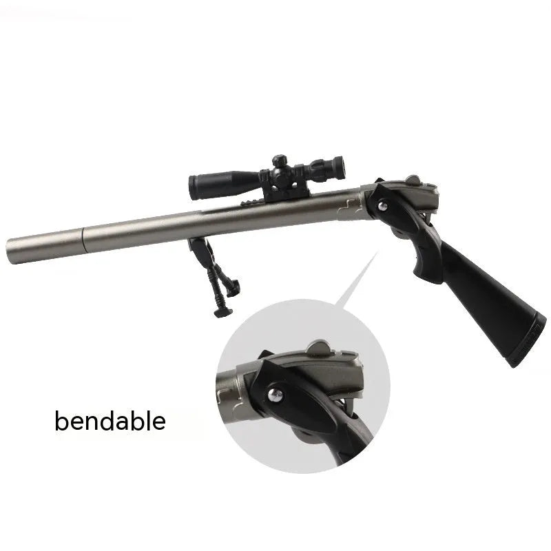 Eating Chicken 98K Sniper Rifle Creative Modeling Gel Pen with 0.5mm tip and plastic construction