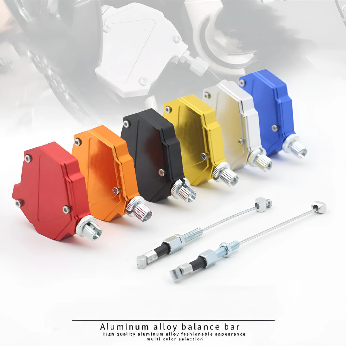 Aluminium alloy motorcycle clutch labour-saving box modification kit in choice of six colours