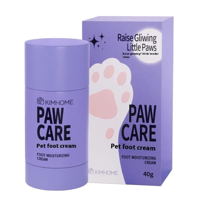 40g tube of pet foot cream with Brazil palm wax for dog and cat claw care