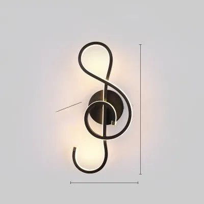 LED wall lamp with silicone shade in black or white finish showing button switch control