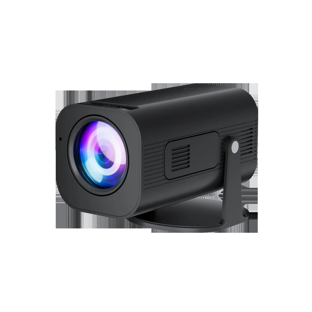 P330 portable mini projector in black or white colour with remote control and power cable