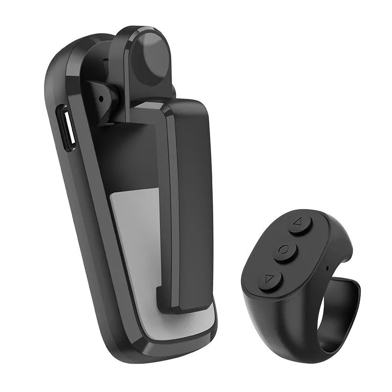 Smart wireless age-turner remote control and clicker set in black white or pink ABS plastic