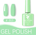 48 colour UV phototherapy gel nail polish set with 7ml bottles in sequins, frosted, glitter, nude and Morandi styles