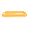 Set of four coloured plastic pet bowls with non-slip rubber bases for cats and dogs.