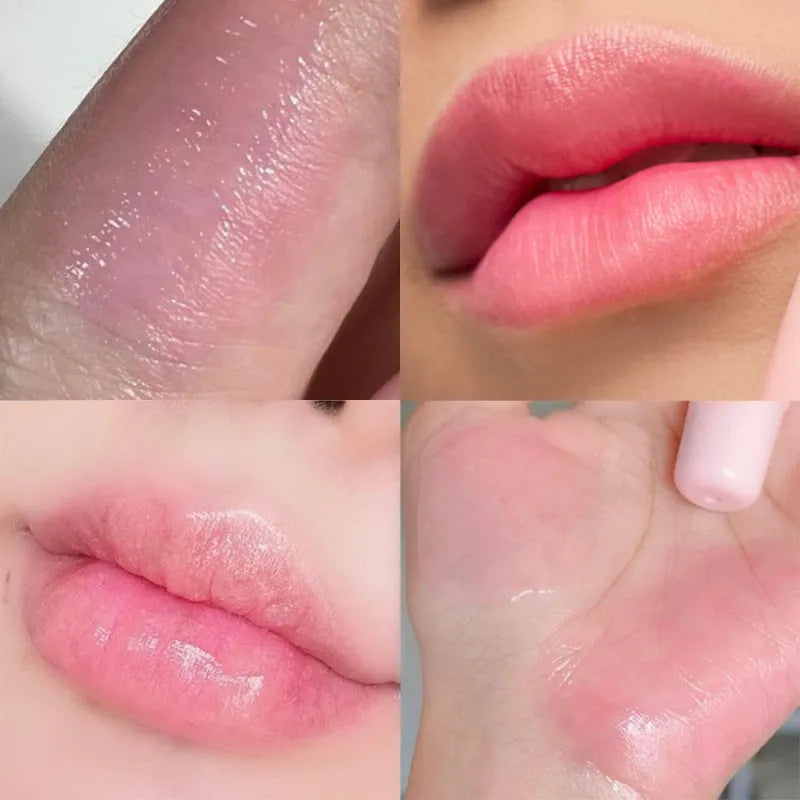 Lip balm tube with brightening and moisturising properties addressing melanin precipitation