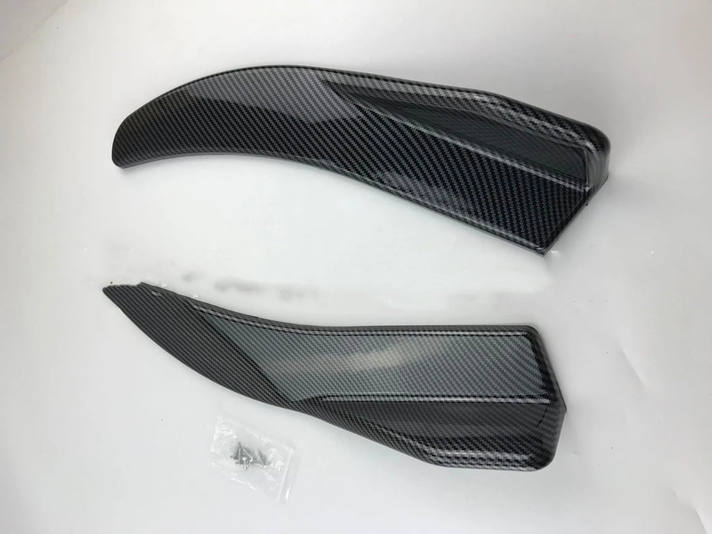 General Motors car front and rear deflector replacement kit with ABS construction and screw mounting hardware