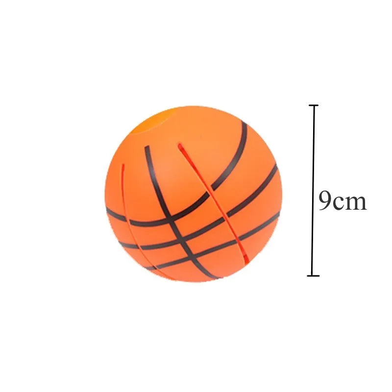 Interactive glowing bouncy ball transforming to flying disc dog toy with 9cm diameter plastic construction