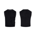 Men's solid colour Lyocell vest in tank top style on a hanger.