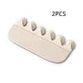White PVC toilet urine blocking board for children's toilet training splash prevention