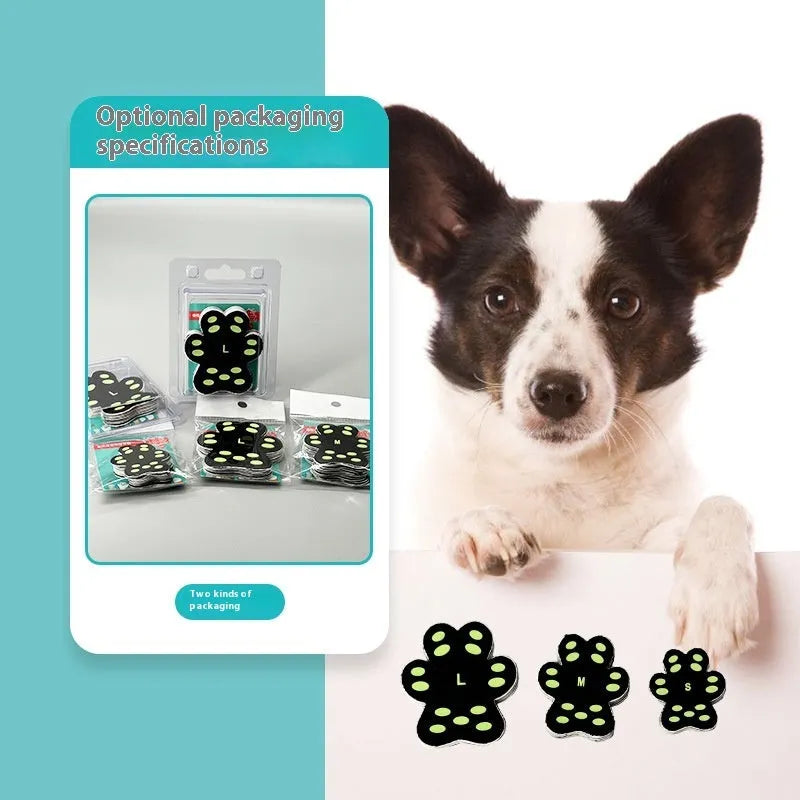Breathable silicone claw protection pads for dogs in S and M sizes