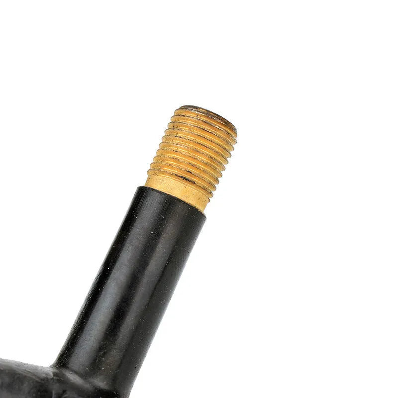 Aluminium mountain bike tyre valve dust cap with decorative beads and chain in multiple colours
