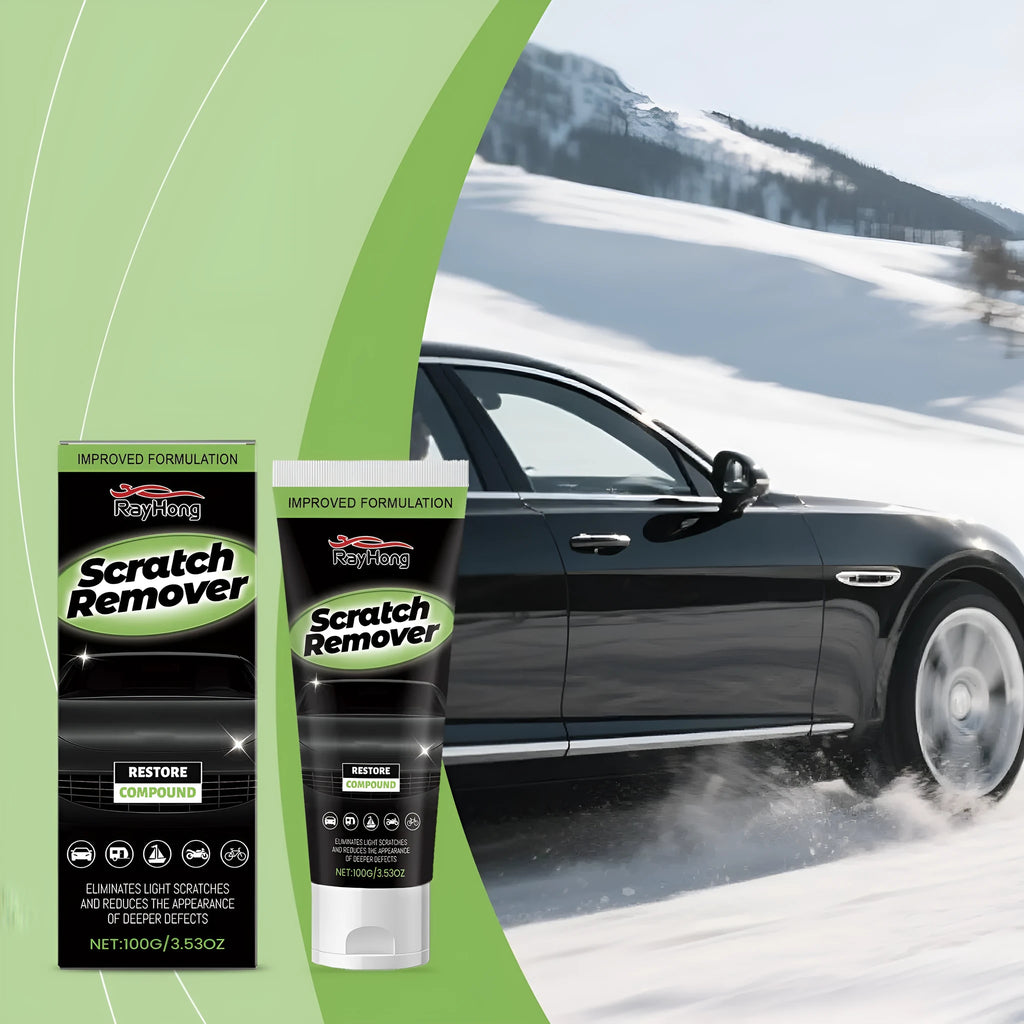 100g car paint scratch recovery cream tube with applicator for automotive paint maintenance