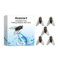 Five 1.5cm square soft bait biomimetic insect fishing lures with TPR and silicone construction