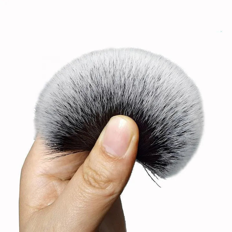 Black car detailing brush with ultra-soft pig hair bristles shown in 240mm and 160mm handle sizes.