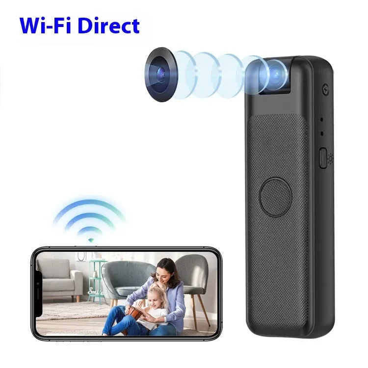 Black back splint camera with Type-C port and cable for conference calls and WIFI surveillance