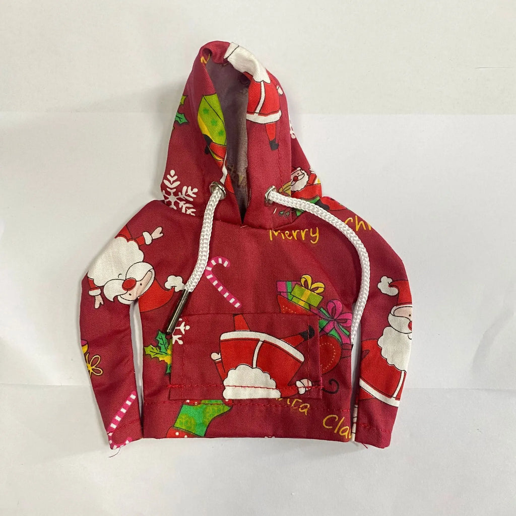 Multicolour all-cotton handbrake cover for car gear lever, showing festive Christmas design options.