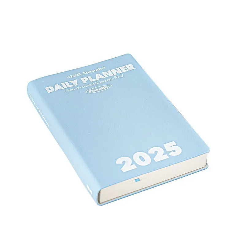 Waterproof notebook for postgraduate exam preparation with 196 pages in mint green PU cover