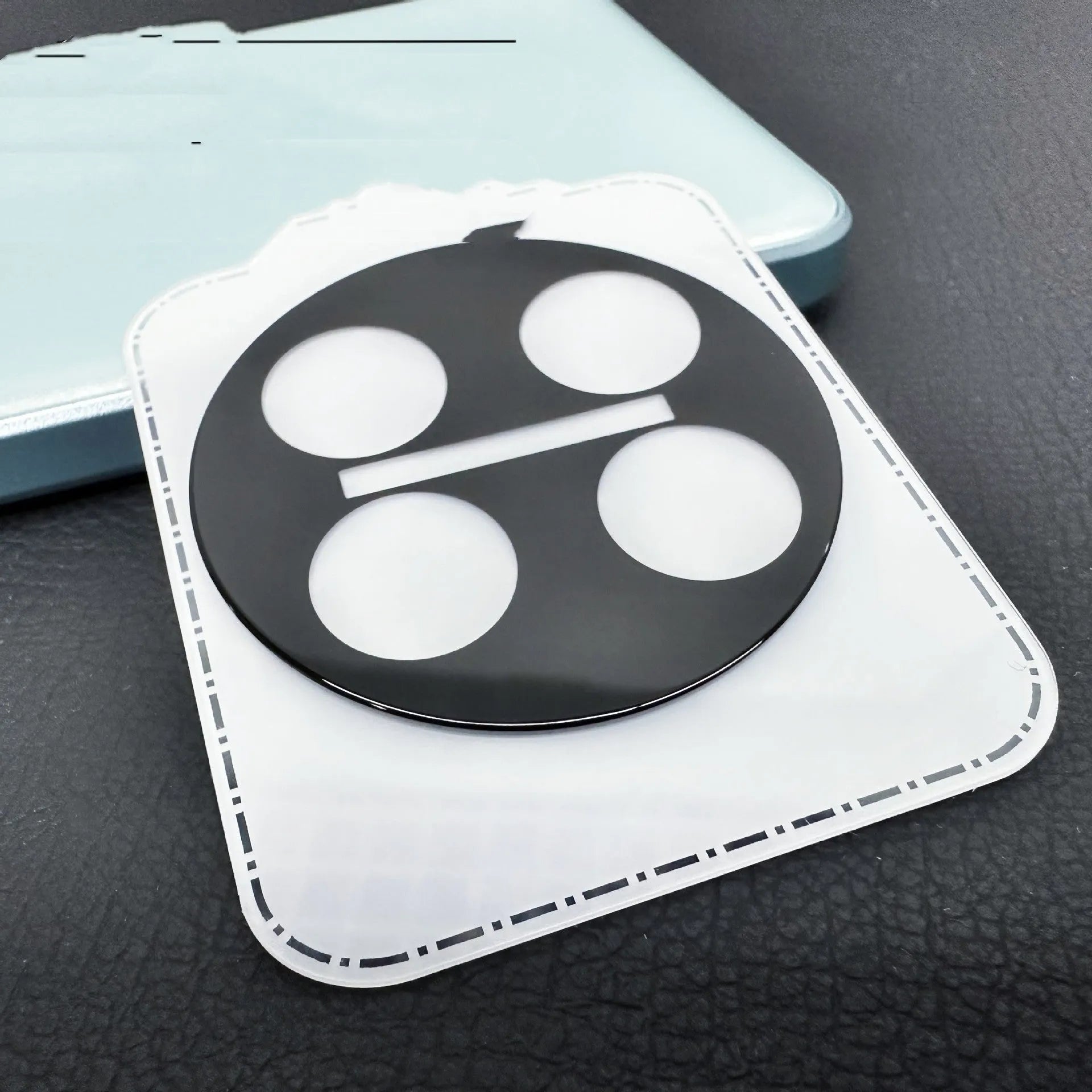 OnePlus compatible tempered glass lens protector with silk screen black ring and AR enhanced technology