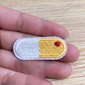 Full embroidered patch badge stick ornament accessories set of 10 pieces for DIY clothing decoration