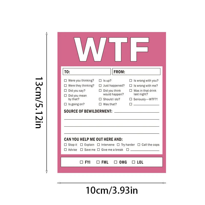Musical notes design table paper form card measuring 13x10cm with colour printing
