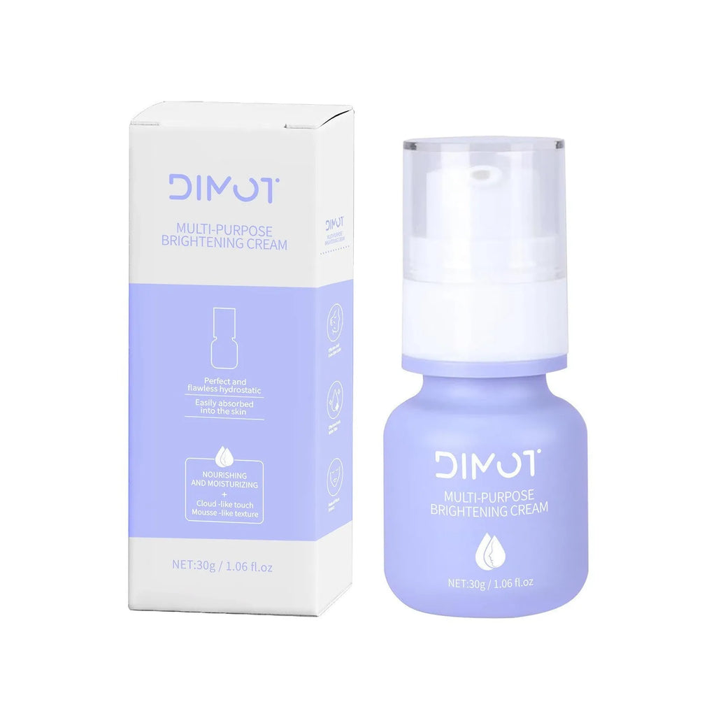30ml tube of universal face moisturiser and makeup primer cream