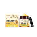 60g jar of tallow moisturising cream with honey and olive oil ingredients