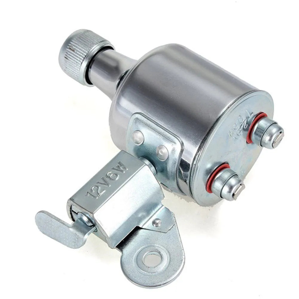 Silver bicycle dynamo-powered light generator kit for front fork or rear frame mounting.