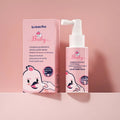Children's probiotic teeth cleaning spray bottle in strawberry or orange flavour, 40ml oral care product