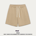 Cotton denim casual pants for baby boys and girls in loose fit summer shorts design