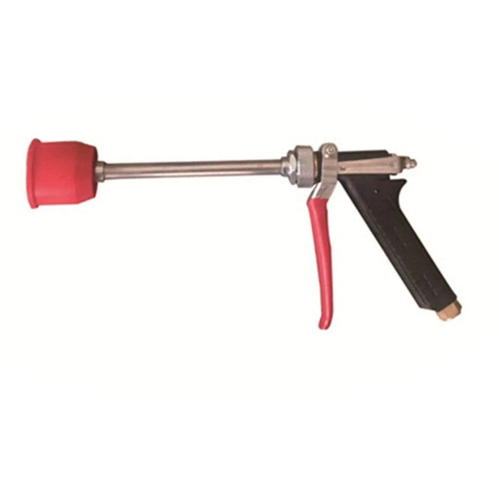 Submachine gun type agricultural spray gun for pesticide spraying with adjustable pressure control