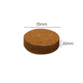 Nutrient soil blocks for vegetable seedling cultivation in various sizes on a garden table