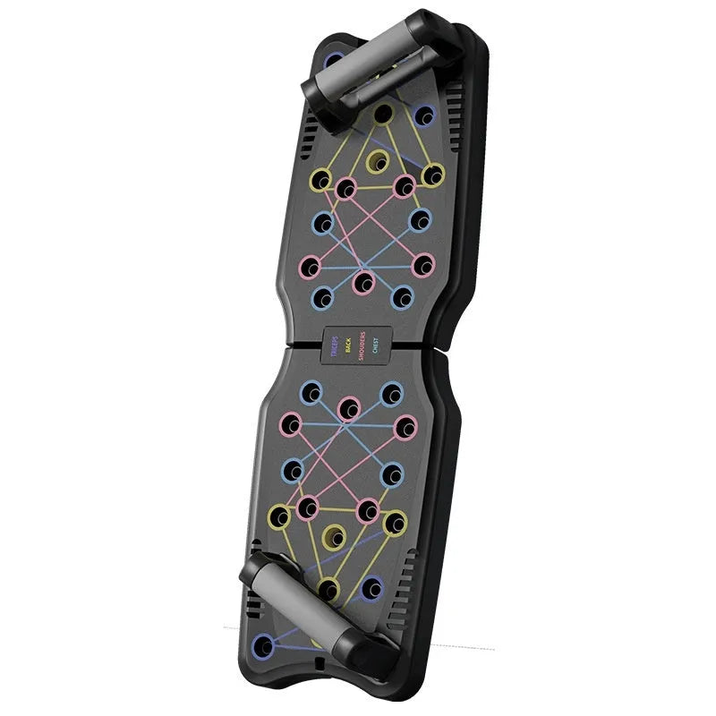 ABS push up support plate fitness equipment for pectoral, shoulder, latissimus dorsi and triceps training