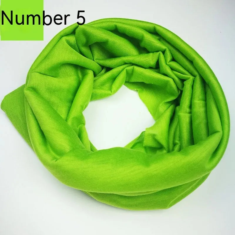Polyester magic headscarf in free size for outdoor sports activities
