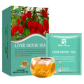 Box of Herb Substitutional Tea with 50g net content label.