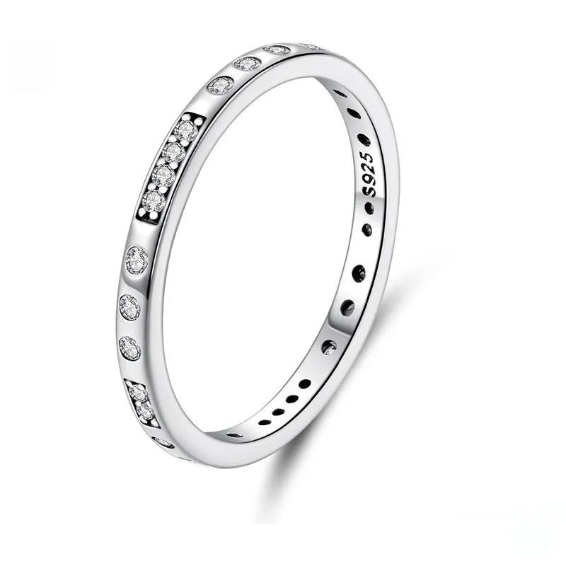 Silver Moss Password I Love You ring with oxidised black finish showing engraved text