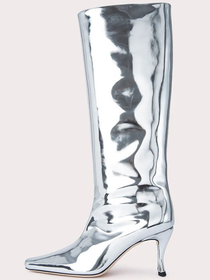 Women's square toe ankle cowboy boots in microfiber, shown in available colours like black, brown stone, and grey.