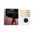 Men's herbal prostate patch pack containing eight patches with wormwood and ginseng ingredients