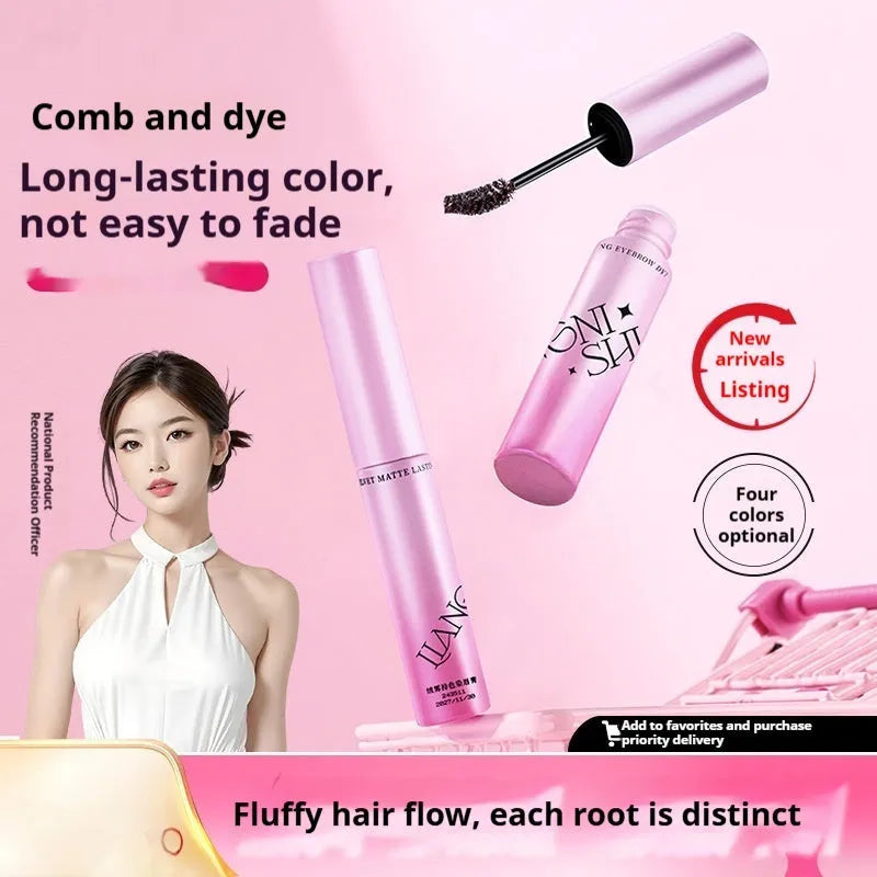 Velvet matte eyebrow cream pot in four neutral shades with 4.5g net content
