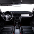 Silicone non-slip dashboard mat for old Toyota Prado in black with coloured edge options.