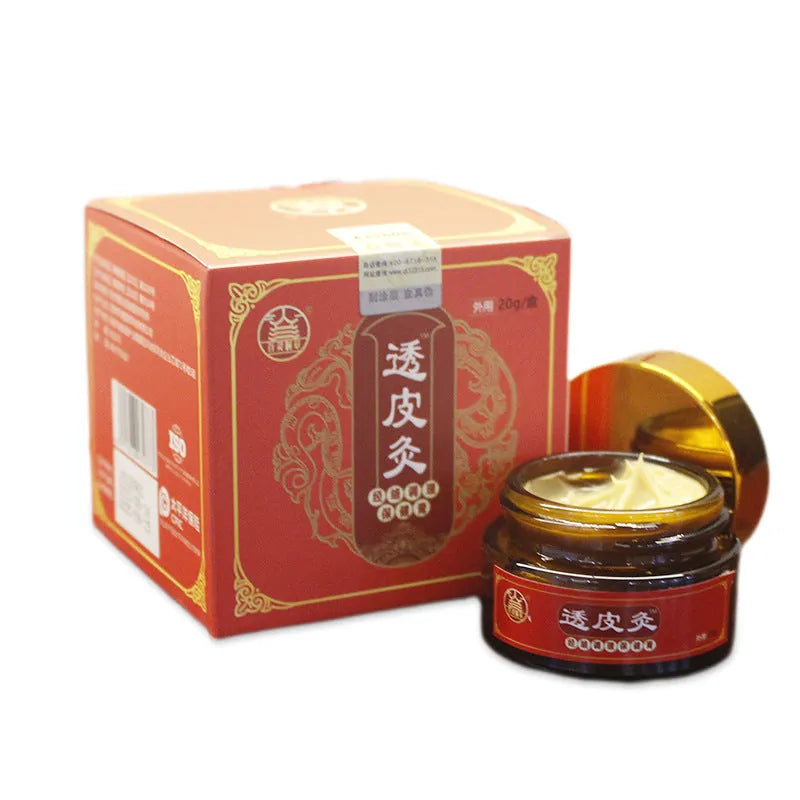 Bestlife 20g tube of herbal skin-penetrating moxibustion analgesic ointment for joint pain relief.